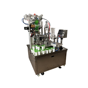 Роторный станок для розлива жидкости в стаканы KIS-2